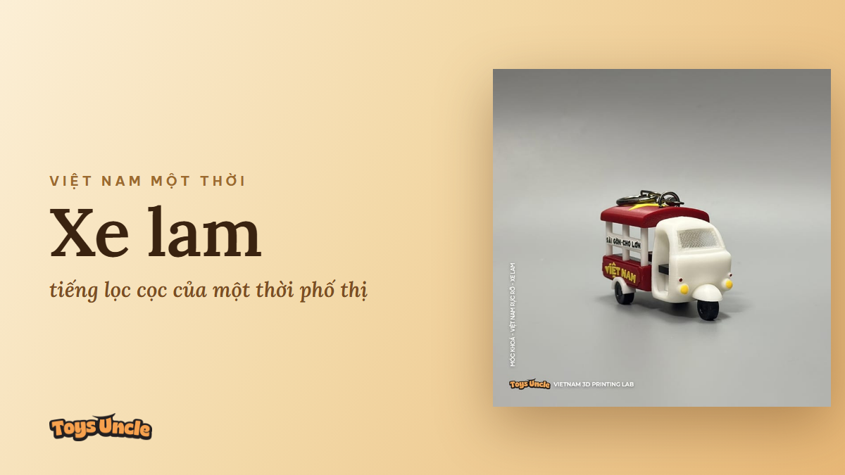 Xe lam Sài Gòn Toys Uncle