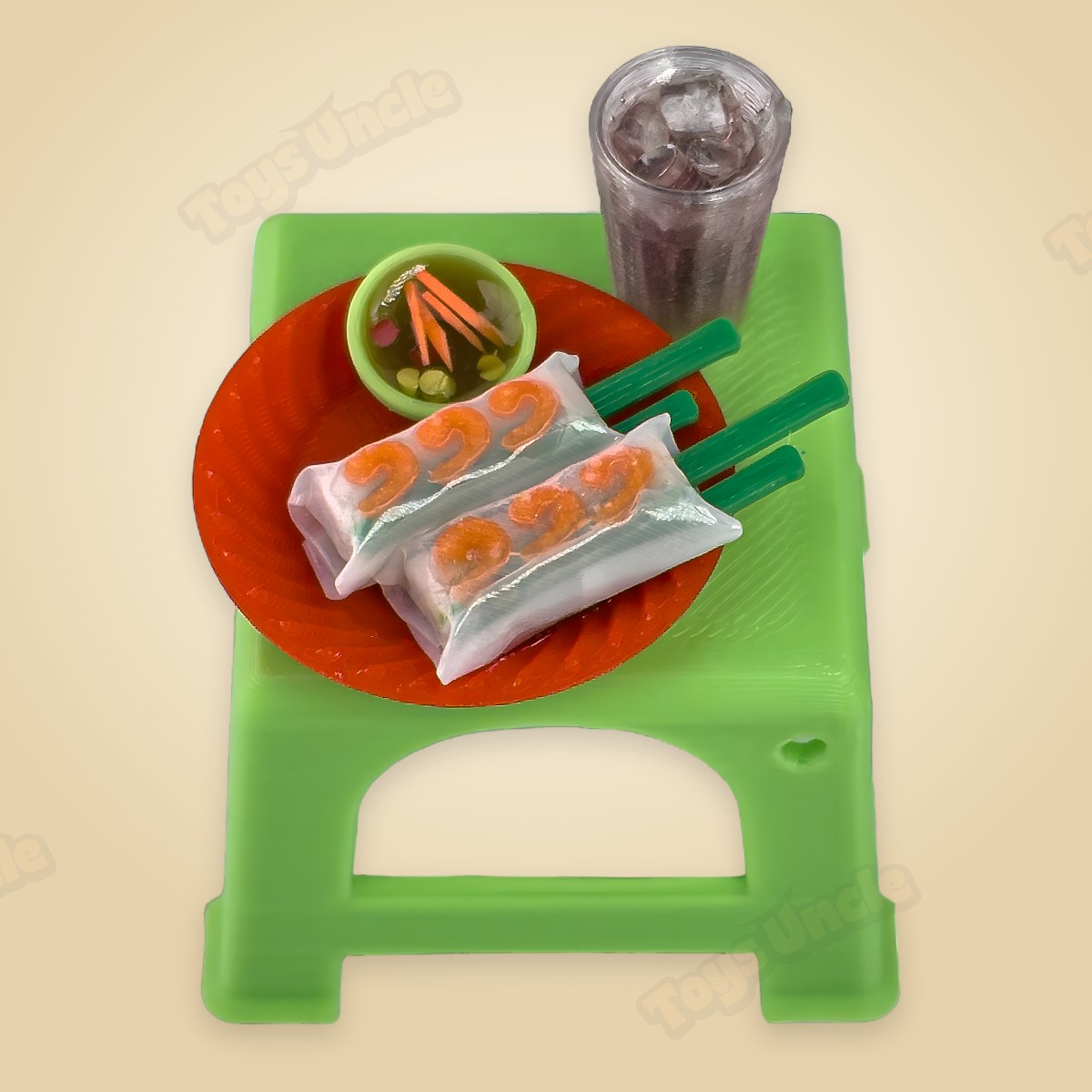 Spring-Roll Stool